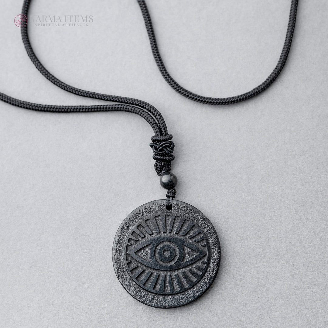 Shungite Eye of God Pendant