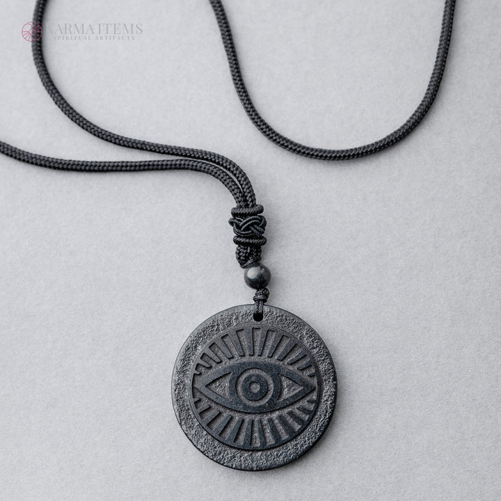 Shungite Eye of God Pendant