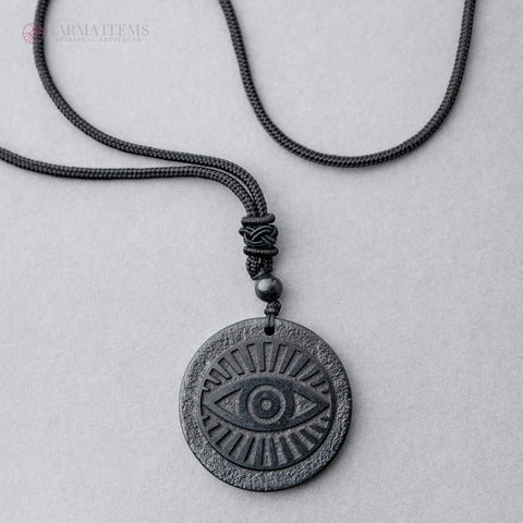 Shungite Eye of God Pendant
