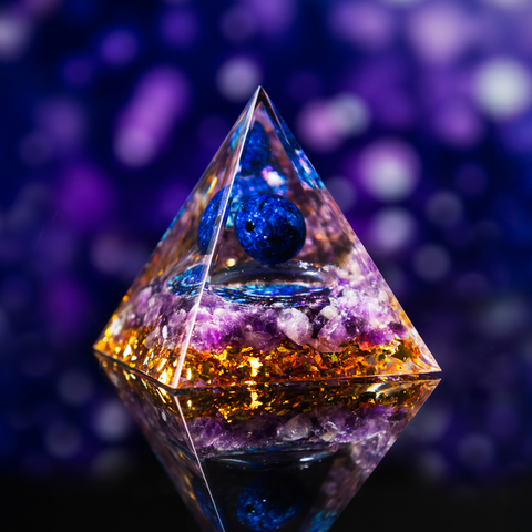 Third Eye Chakra Orgone Pyramid