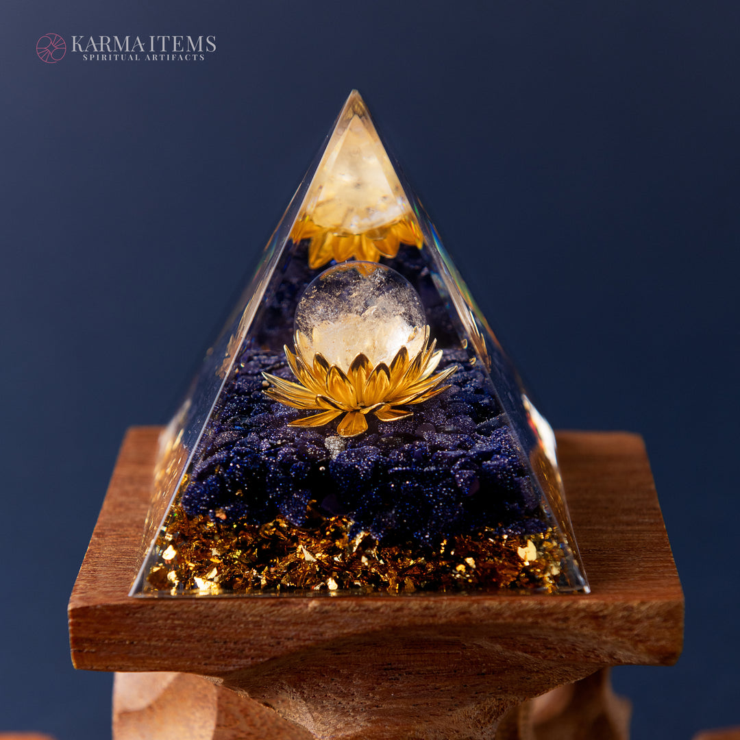Aegis of Prosperity Orgone Pyramid