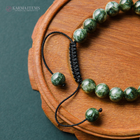 Seraphinite Tree of Life Bracelet