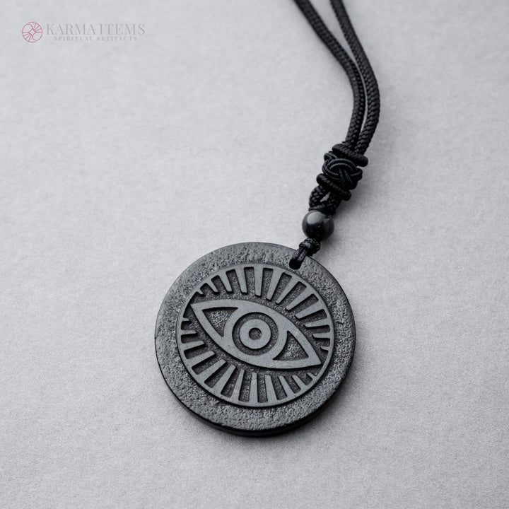 Shungite Eye of God Pendant