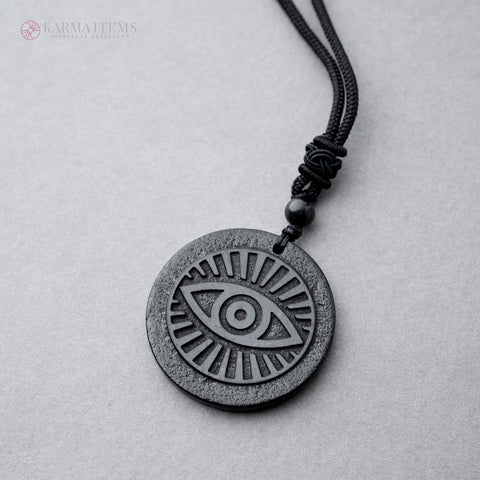 Shungite Eye of God Pendant