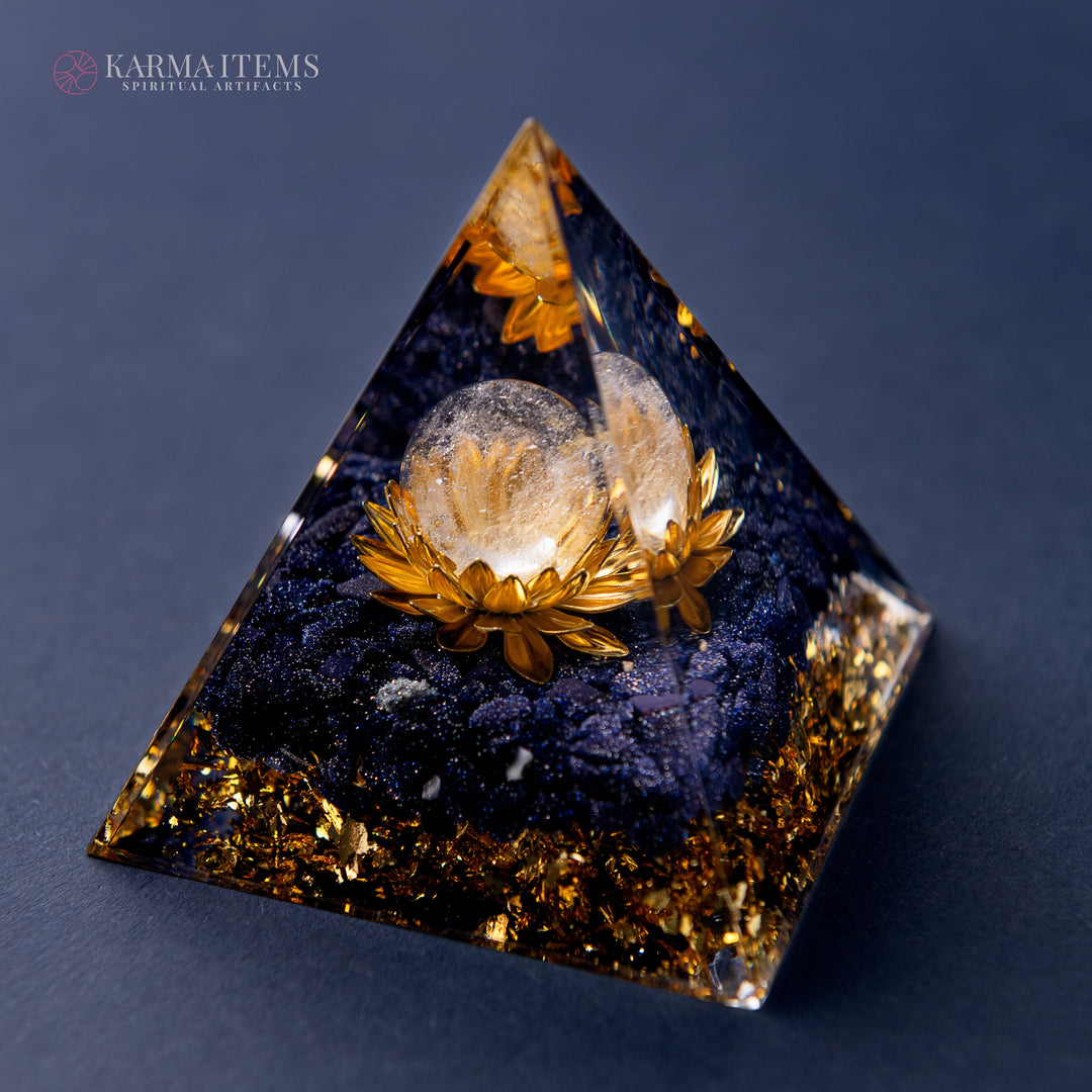 Aegis of Prosperity Orgone Pyramid