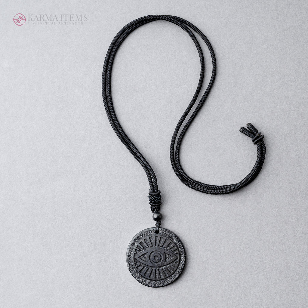 Shungite Eye of God Pendant