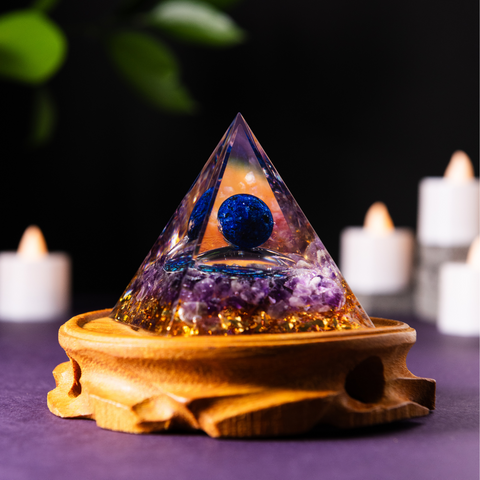 Third Eye Chakra Orgone Pyramid