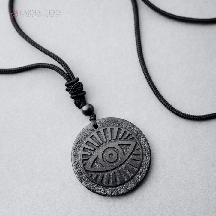 Shungite Eye of God Pendant