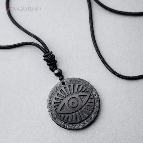 Shungite Eye of God Pendant