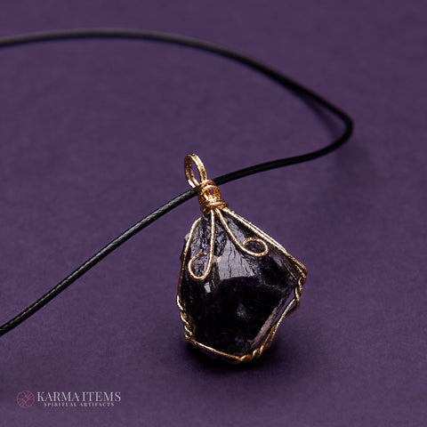 Serenity Relic: Amethyst Stress Relief Pendant