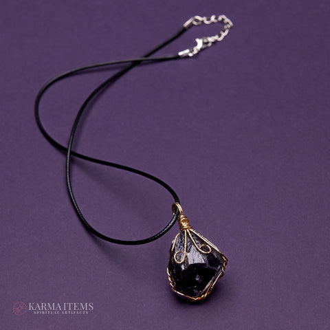 Serenity Relic: Amethyst Stress Relief Pendant
