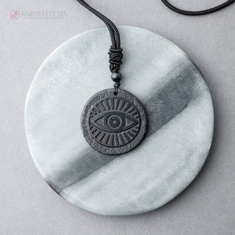 Shungite Eye of God Pendant