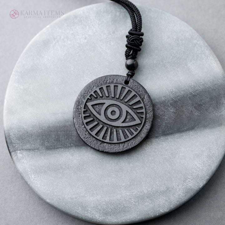 Shungite Eye of God Pendant