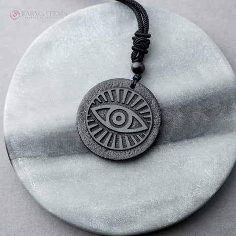 Shungite Eye of God Pendant