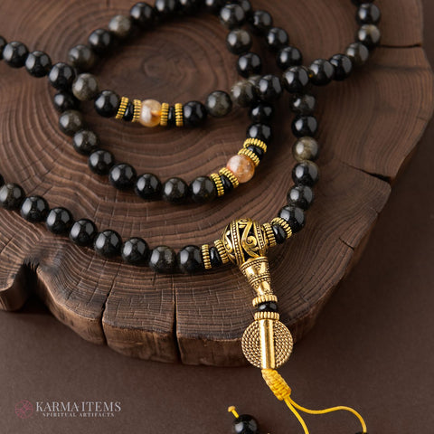 The Black Phoenix Prosperity Mala