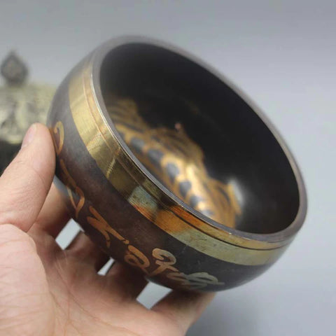 Handmade Tibetan Singing Bowl Set