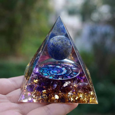 Third Eye Chakra Orgone Pyramid