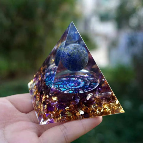 Third Eye Chakra Orgone Pyramid