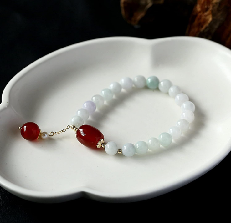 White Jade Grounding Bracelet