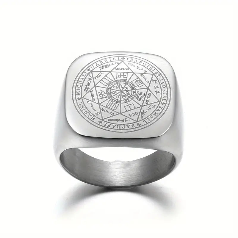 7 Angels of Solomon Wealth Manifestation Ring
