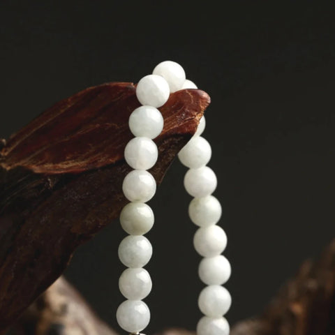 White Jade Serenity Bracelet